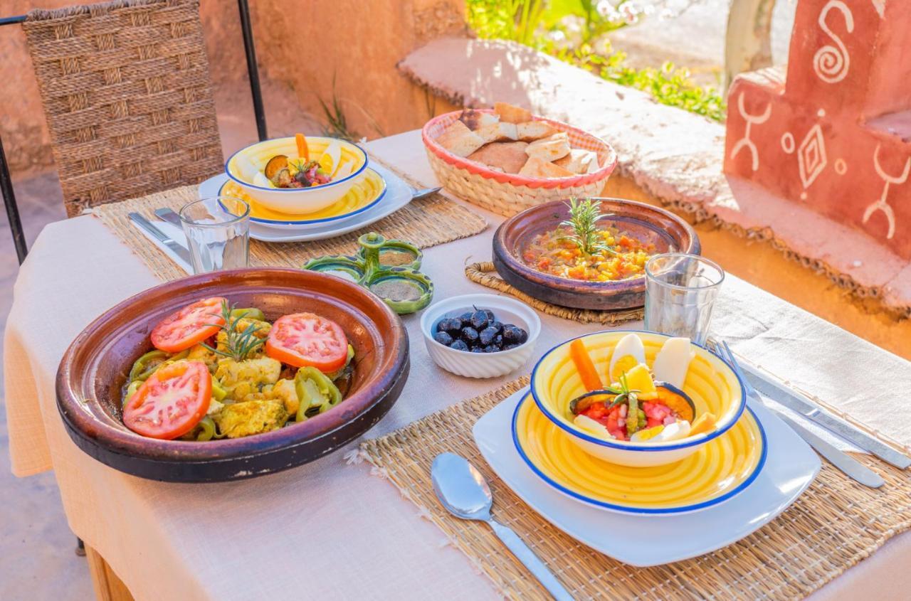 Riad Kasbah Des Roches Akhendachou n'Ait Ouffi Buitenkant foto