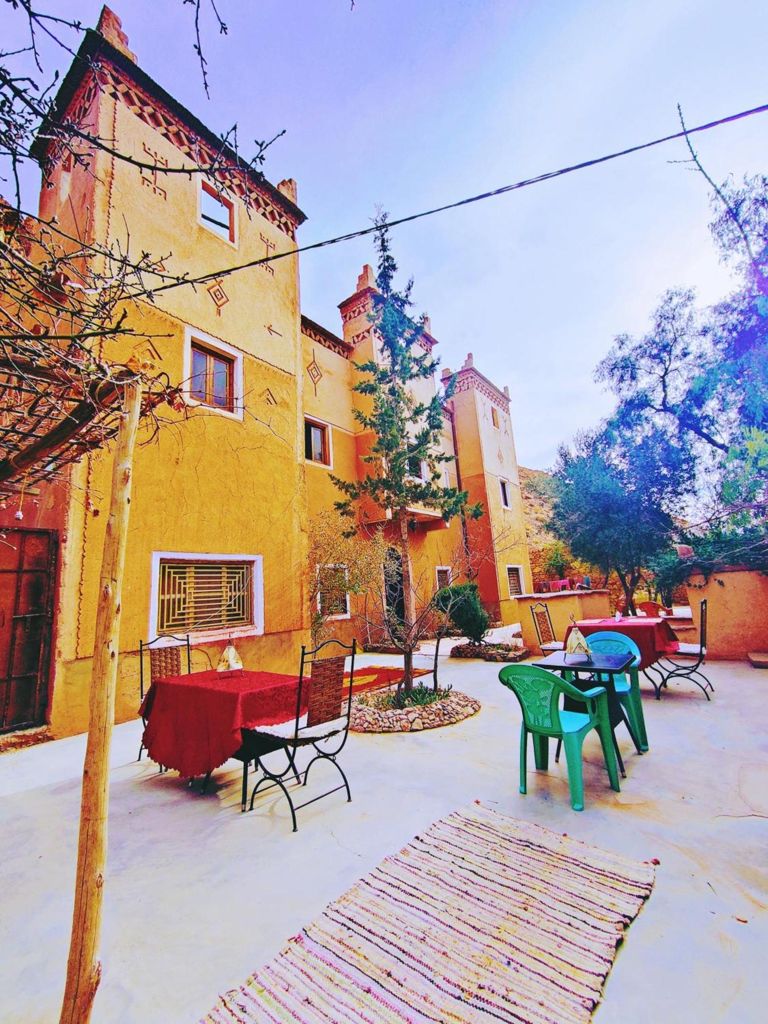 Riad Kasbah Des Roches Akhendachou n'Ait Ouffi Buitenkant foto
