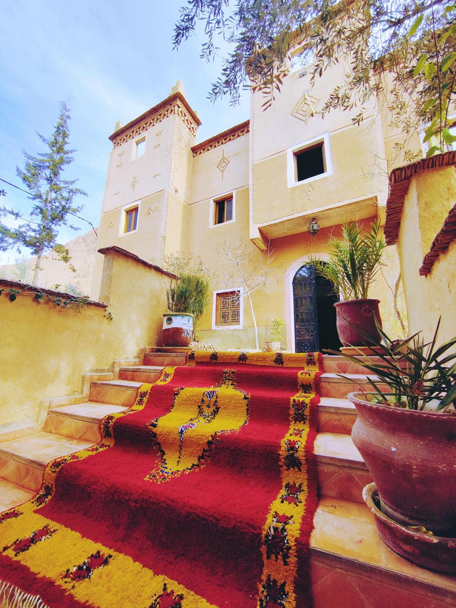 Riad Kasbah Des Roches Akhendachou n'Ait Ouffi Buitenkant foto