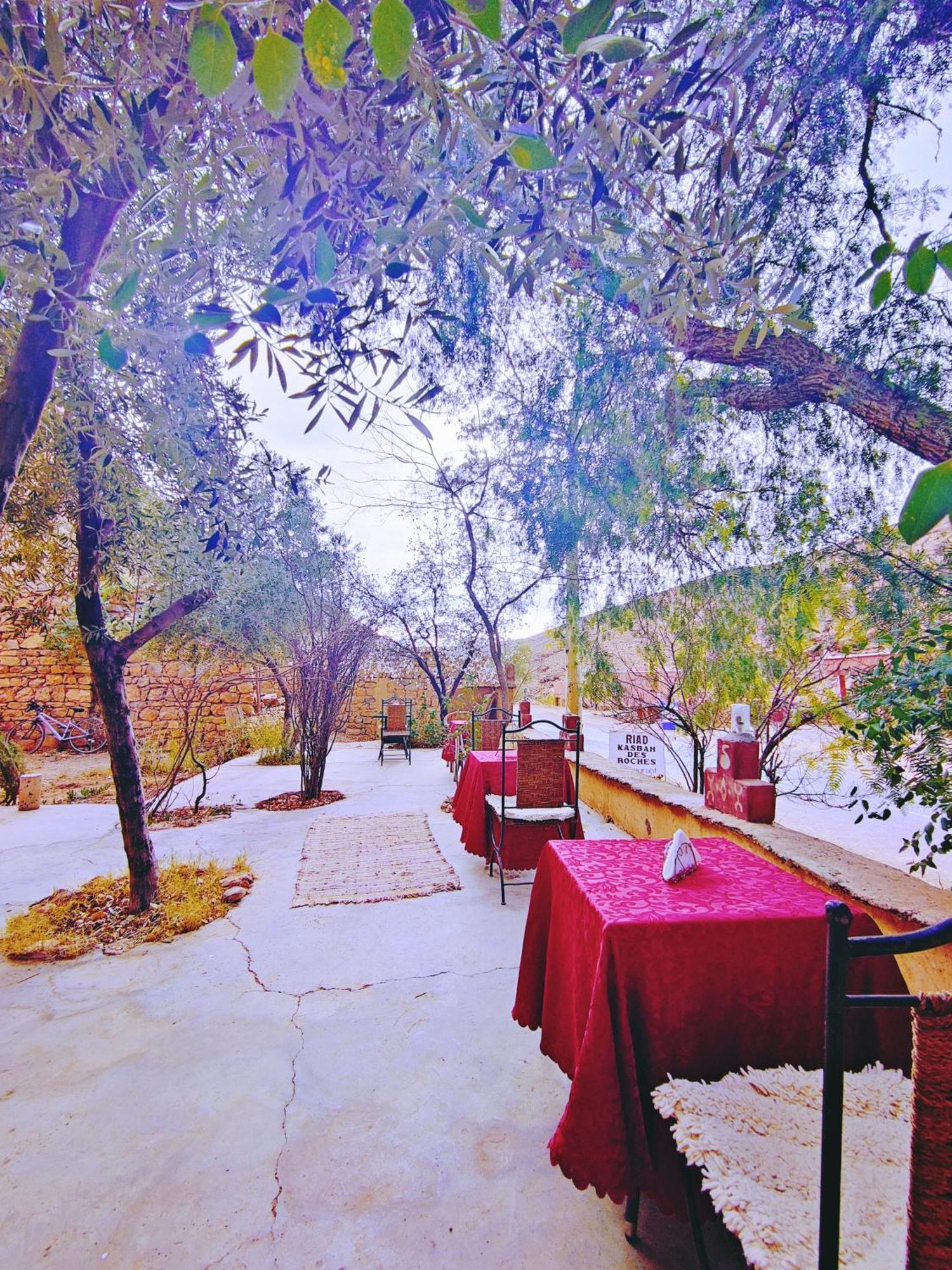Riad Kasbah Des Roches Akhendachou n'Ait Ouffi Buitenkant foto